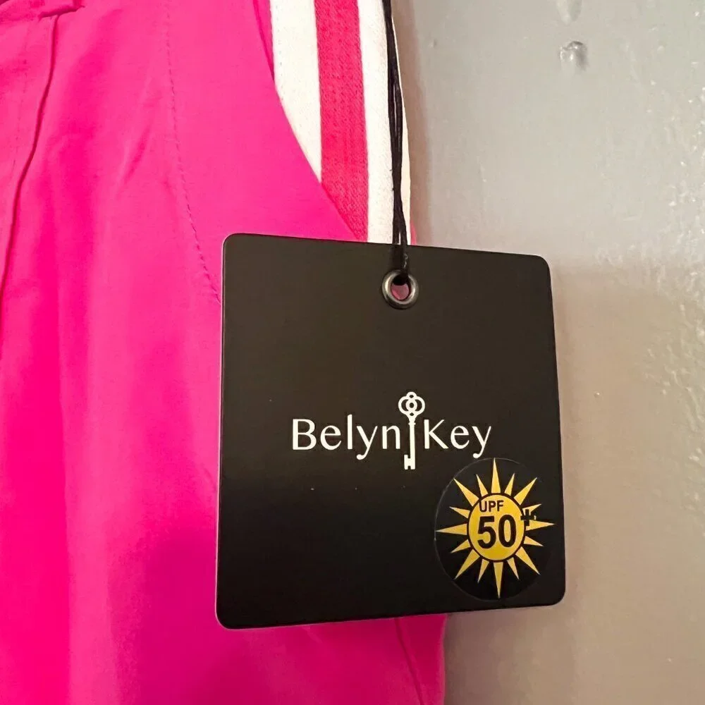 🏷️ NWT Belyn Key Women's Hot Pink Short Size XL - Picture 4 of 8